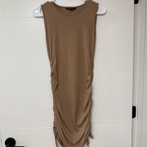 SHEIN Brown Mini Dress